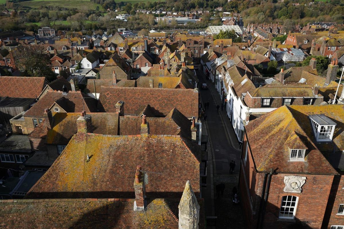 Rooftop townscape