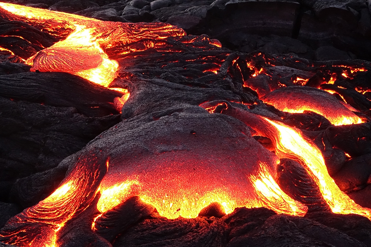 Lava flow