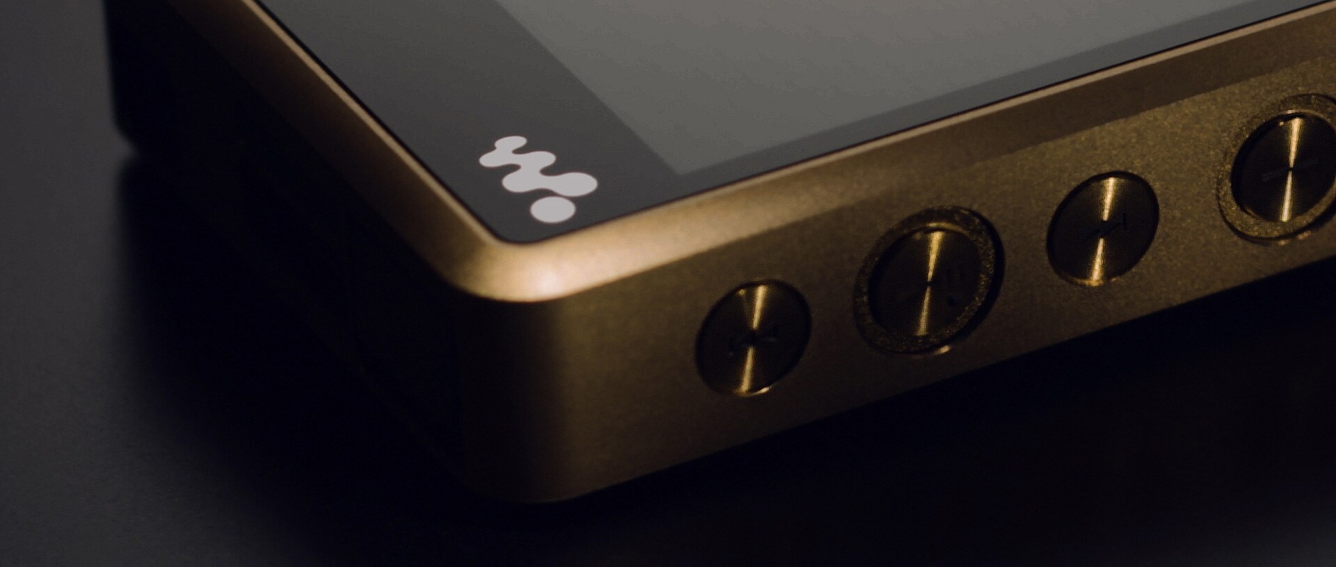 The premium Walkman®'s gold-plated oxygen-free copper chassis