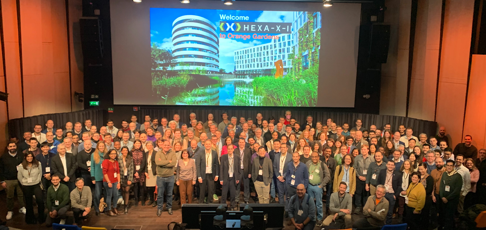 Group photo at the European Flagship Hexa-X-II project