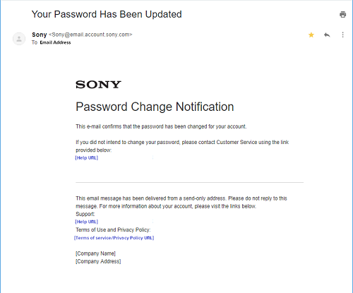 Sony Corporation - If you forgot your password