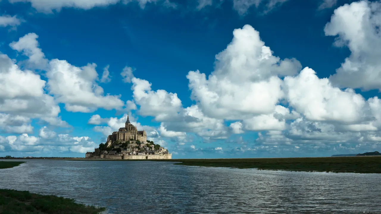 Mont-Saint-Michel and its Bay  Sony Global - α CLOCK: world time, captured  by α