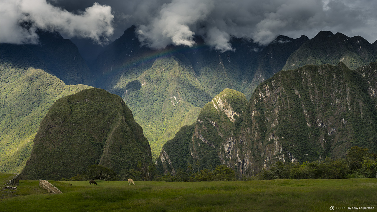Sony Global A Clock World Time Captured By A Historic Sanctuary Of Machu Picchu